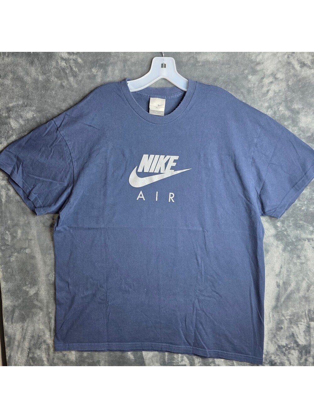 Vintage Nike Air navy blue the classic Nike Air spellout and swoosh logo